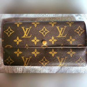 COA Louis Vuitton Sarah Porte Monnaie Wallet
